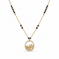 Floral Circle Mangalsutra