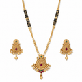 Antique Temple Mangalsutra Set